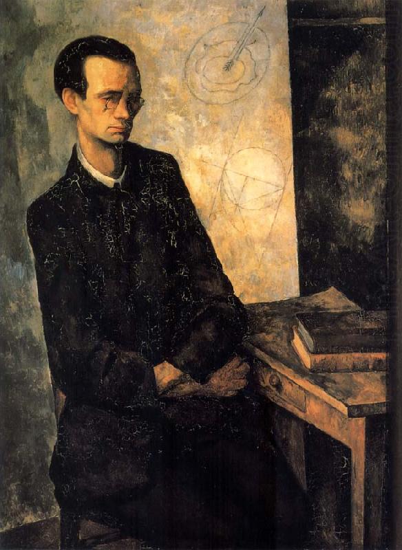 Diego Rivera Mathematician china oil painting image